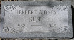 Herbert Sidney “Bert” Kent 