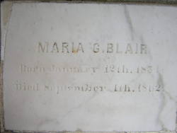 Maria G Blair 
