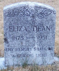 Mary Elizabeth “Eliza” Dean 