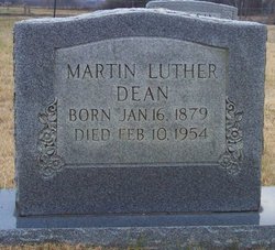 Martin Luther Dean 