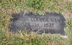 Martha Ann <I>Cooper</I> Sharp 