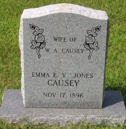 Emma E. V. <I>Jones</I> Causey 