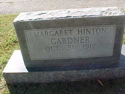 Margaret Elizabeth <I>Hinton</I> Gardner 
