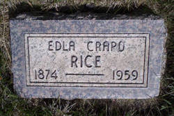 Edla <I>Crapo</I> Rice 