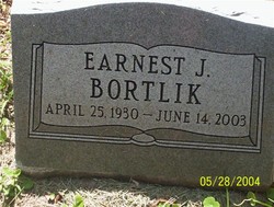 Earnest J Bortlik 
