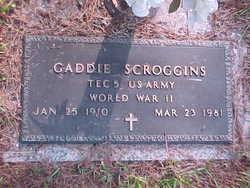Gaddie Scroggins 