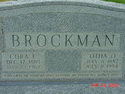 Cora Ellen <I>Bryant</I> Brockman 