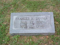 Frances Marie <I>Richmond</I> Tanner 