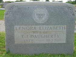 Lenora Elizabeth <I>Boyd</I> Daugherty 