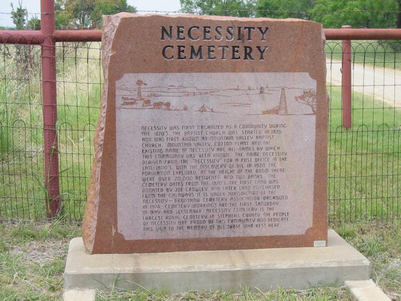 Necessity Cemetery