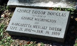 George Margaretta <I>Taylor</I> Douglas 