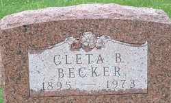 Cleta Belle <I>Corvey</I> Becker 