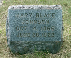 Mary Jane <I>Blake</I> Johnson 