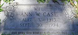 Ann W. Case 