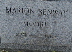 Marion <I>Benway</I> Moore 