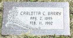 Carlotta Yvonne <I>Cashman</I> Barry 