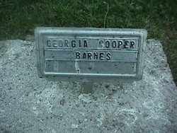 Georgia Mae <I>Cooper</I> Barnes 