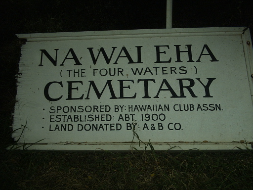 Na Wai Eha Cemetery
