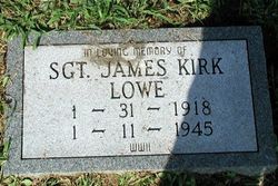 SGT James Kirk Lowe 