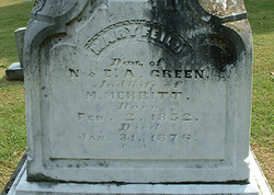 Mary Field <I>Green</I> Merritt 