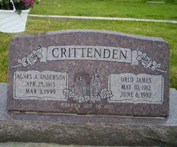 Agnes A <I>Anderson</I> Crittenden 