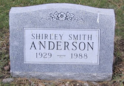Shirley Glendyn <I>Smith</I> Trenkle Tanthorey Anderson 