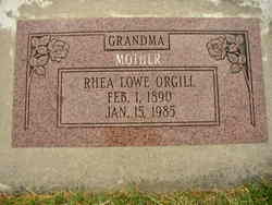 Rhea Doney <I>Lowe</I> Orgill 