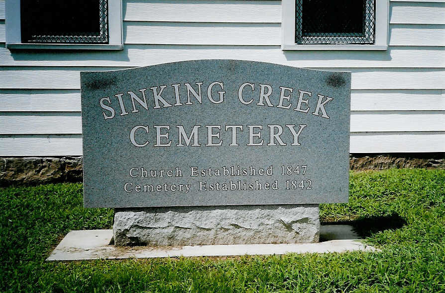 Sinking Creek Cemetery