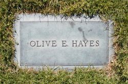 Olive E. <I>Ireland</I> Hayes 