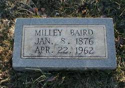 Mildred “Millie” <I>Baird</I> Baird 