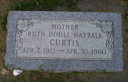 Ruth Doull <I>Hayball</I> Curtis 