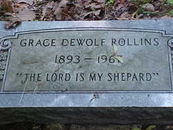 Grace Bradford <I>DeWolf</I> Rollins 