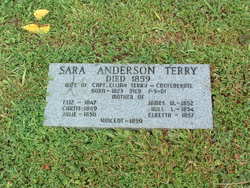 Sarah <I>Anderson</I> Terry 