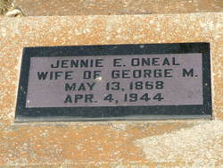 Jennie <I>Edmonds</I> Oneal 