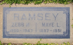 Lila Maye <I>Roberson</I> Ramsey 