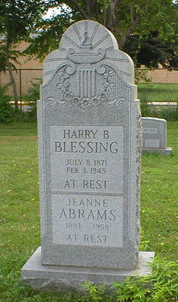 Harry B Blessing 