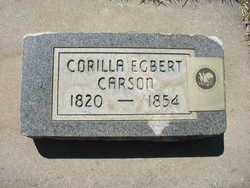 Corilla <I>Egbert</I> Carson 