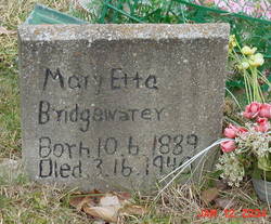 Mary Etta <I>Fulks</I> Bridgewater 
