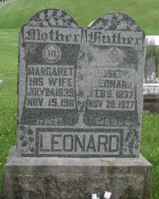 Margaret “Maggie” <I>Conger</I> Leonard 