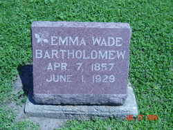 Martha Emmaline <I>Wade</I> Bartholomew 