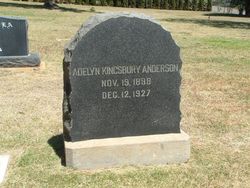 Adelyn Sara <I>Kingsbury</I> Anderson 