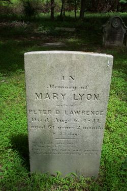 Mary <I>Lyon</I> Lawrence 