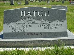 LaVern <I>Taylor</I> Hatch 