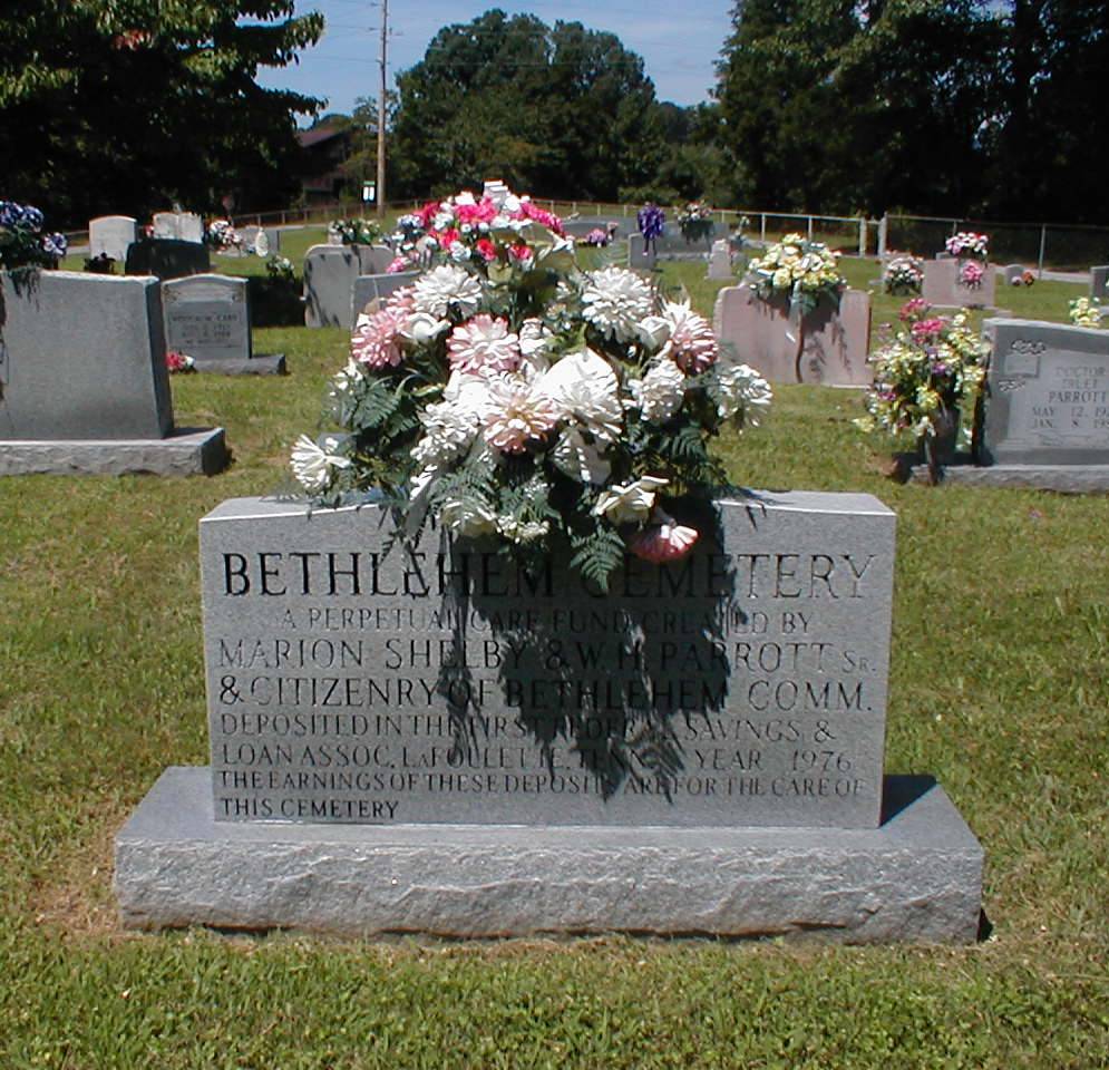 Bethlehem Missionary Baptist Church Cemetery