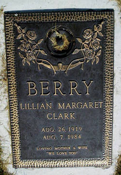 Lillian Margaret <I>Clark</I> Berry 