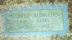 Mildred <I>Middleton</I> Wauters 
