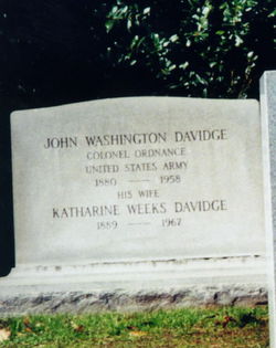 Col John Washington Davidge 