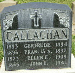 Ellen Eliza <I>Millerick</I> Callaghan 
