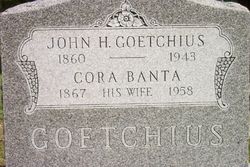 Cora <I>Banta</I> Goetchius 