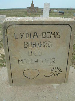 Lydia <I>Shugart</I> Bemis 
